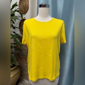 Ralph Lauren Bright Yellow Short Sleeve classic Tee